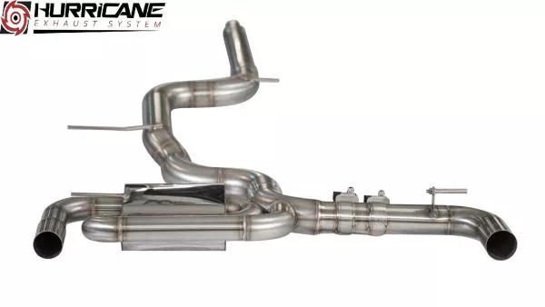 Hurricane Exhaust 3.5" ECE Klappenanlage für Seat Leon FR 190PS OPF V2